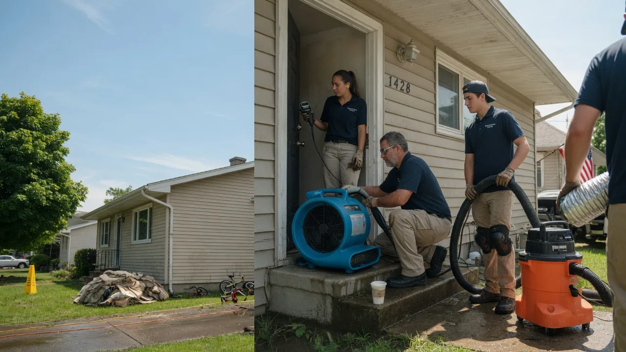 Water Damage Restoration in De Mossville, KY near me